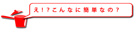 え!?こんなに簡単なの?