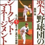 新刊ラジオ第1097回 「楽天野球団のシークレット・マネージメント―たった５年で成し遂げた奇跡」