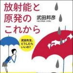 新刊ラジオ第1497回 「放射能と原発のこれから――武田先生、どうしたらいいの?」